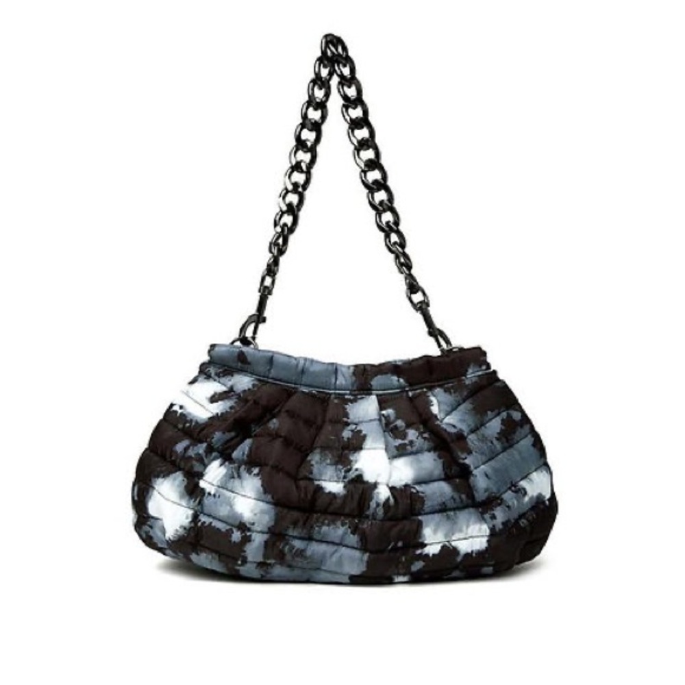 Think Royln Quilted Dynasty Bag Convertible Nylon Tote with Chain